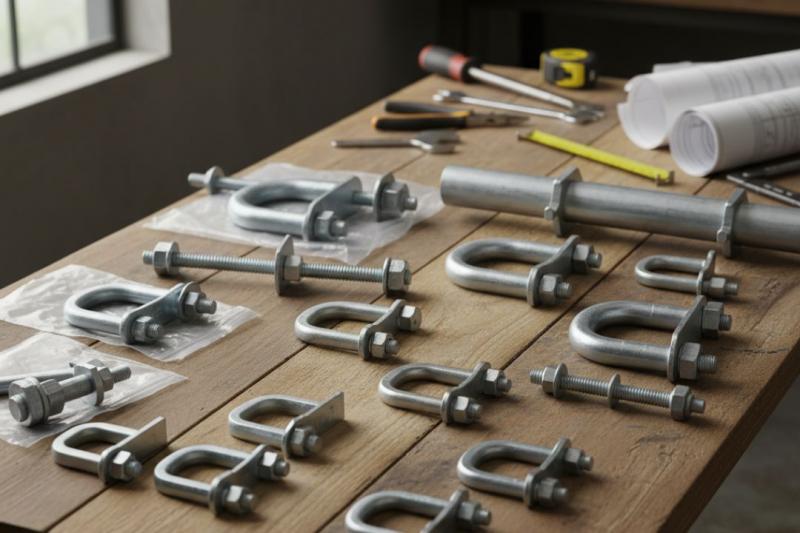 Tudo Sobre Abraçadeiras Tipo U e Como Elas Simplificam Seu Trabalho