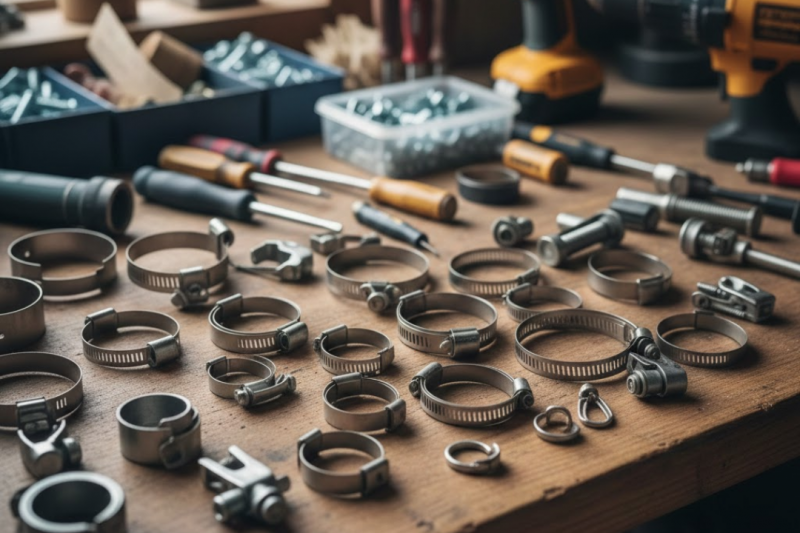 Guia Essencial sobre Abraçadeiras e Grampos para Uso Geral